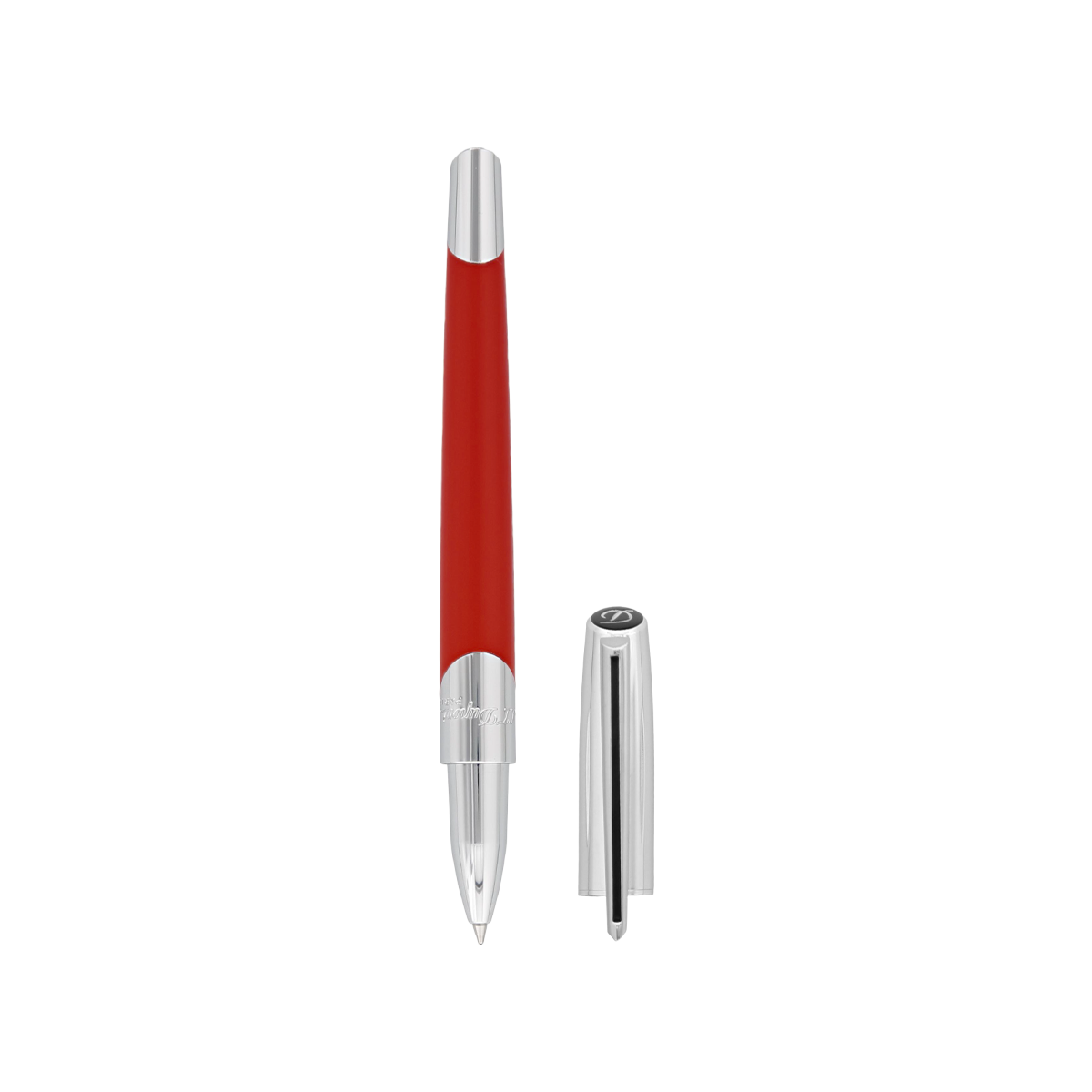 Ручка-роллер Defi Millenium 402739 Цвет Красный Отделка хромом и лаком | S.T. Dupont
