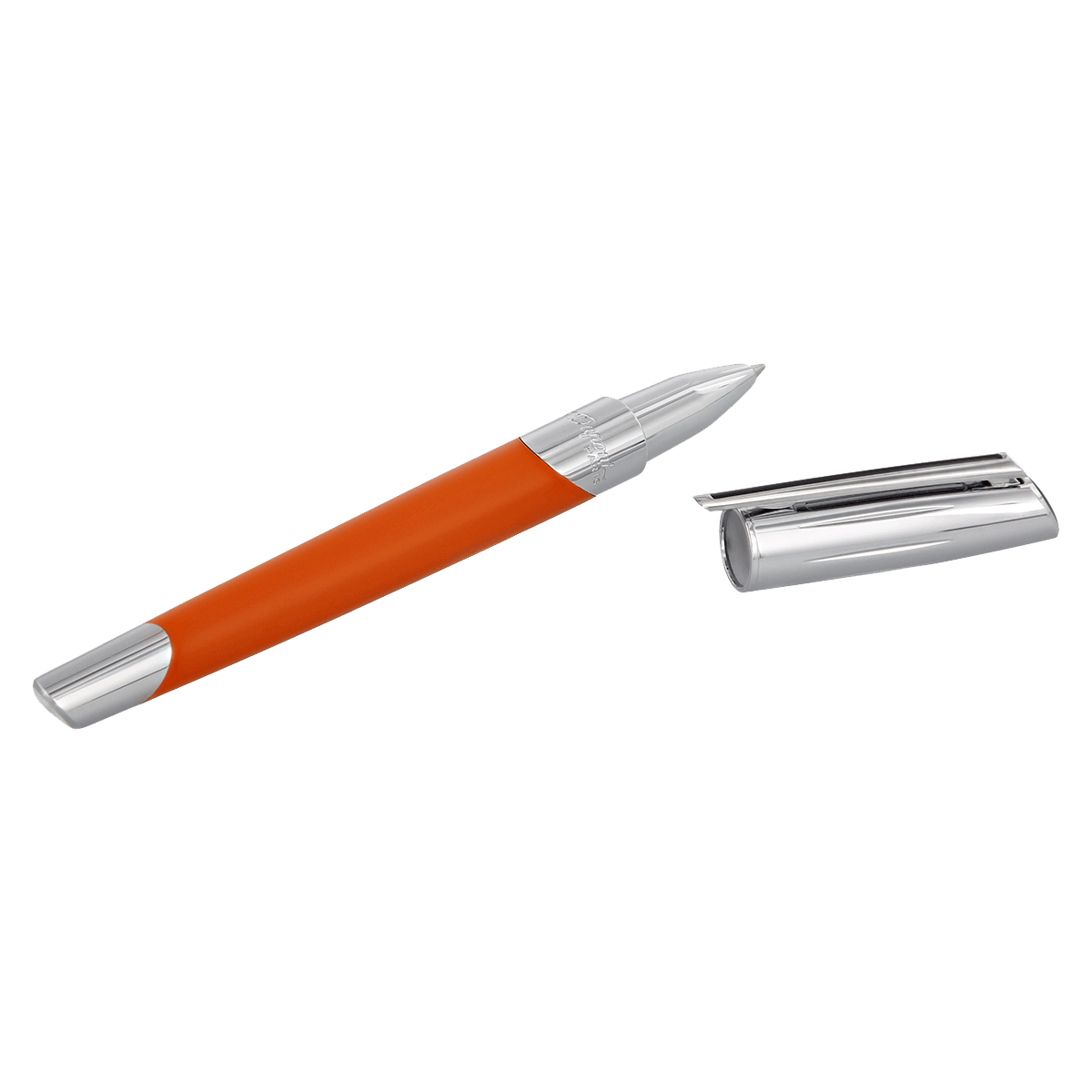 Ручка-роллер Defi Millenium 402737 Цвет Оранжевый Отделка хромом и лаком | S.T. Dupont
