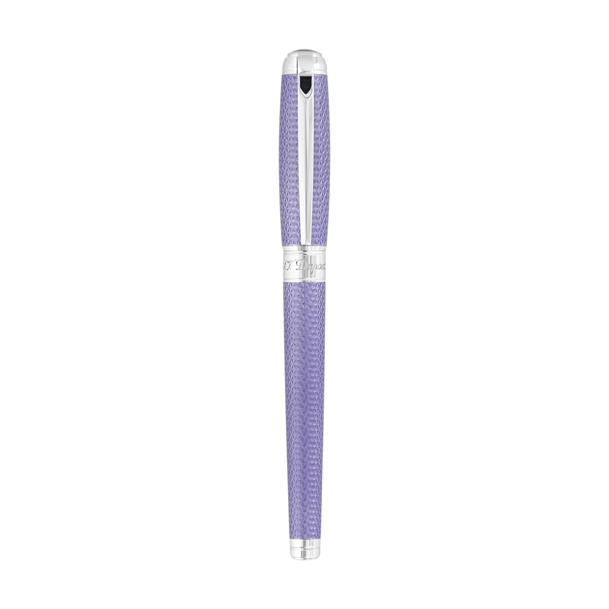 Ручка-роллер Line D 412000L Цвет Фиолетовый Покрытие палладием, натуральный лак | S.T. Dupont