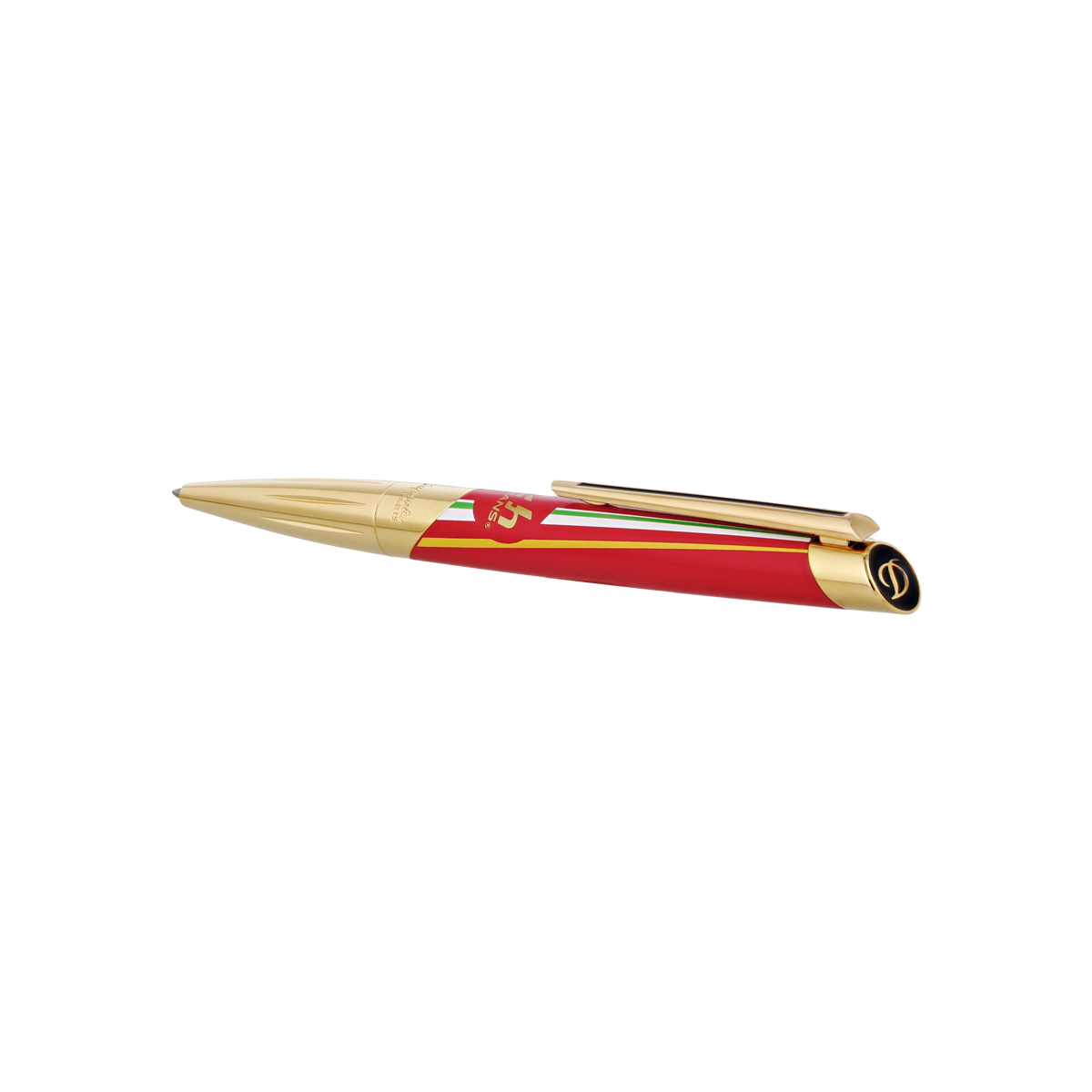 Шариковая ручка 24h Le Mans 405007 Цвет Многоцветный Отделка позолотой и лаком | S.T. Dupont