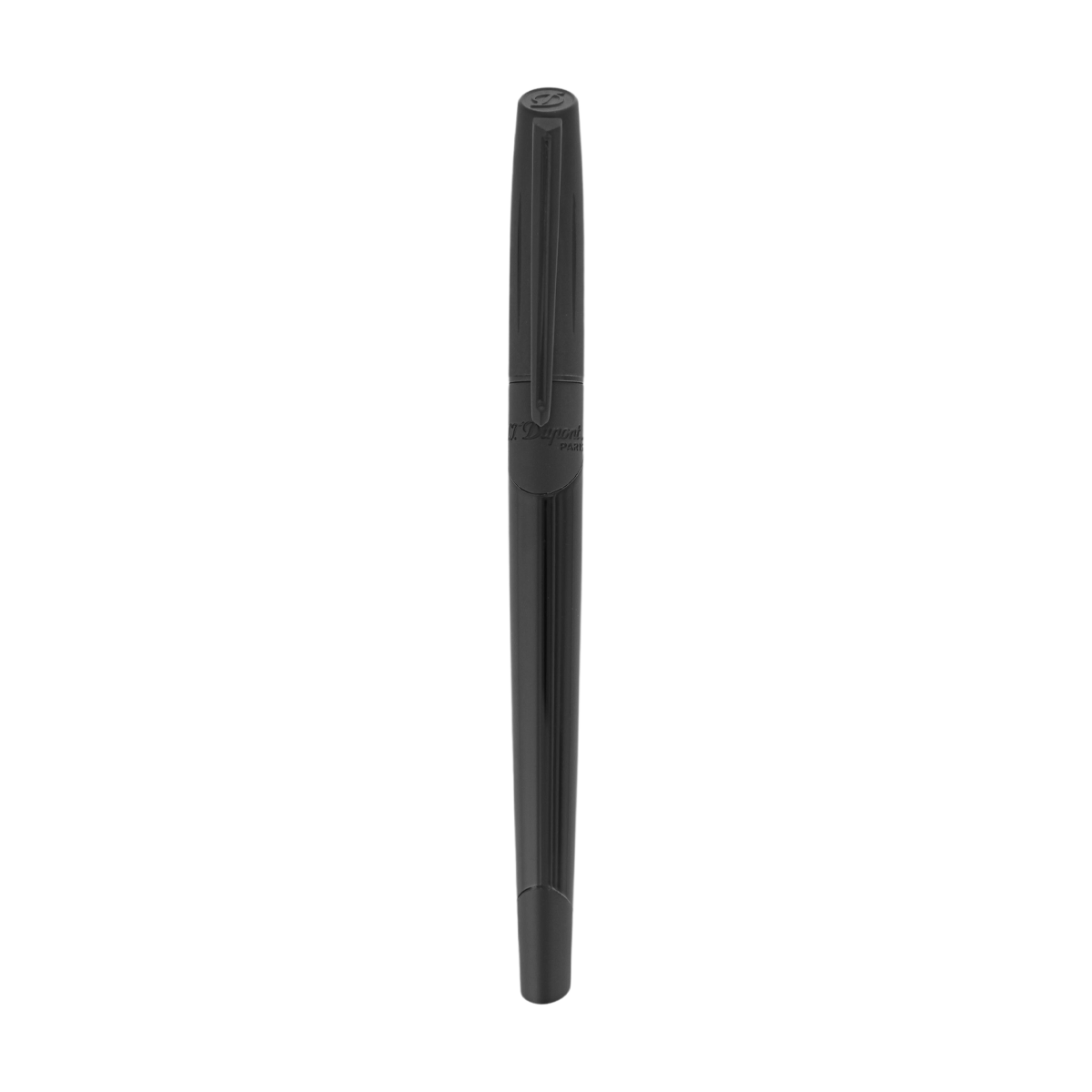 Перьевая ручка Defi Millenium 400003 Цвет Чёрный Глянцевый лак, матовое PVD-покрытие | S.T. Dupont