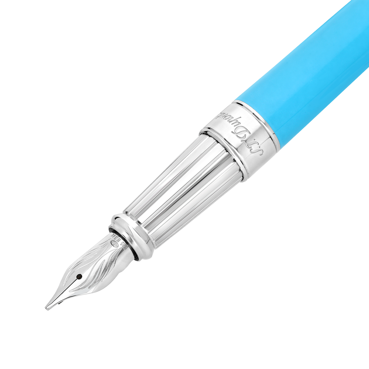 Перьевая ручка Eternity Line D 420017L Цвет Голубой Отделка палладием и натуральным лаком | S.T. Dupont