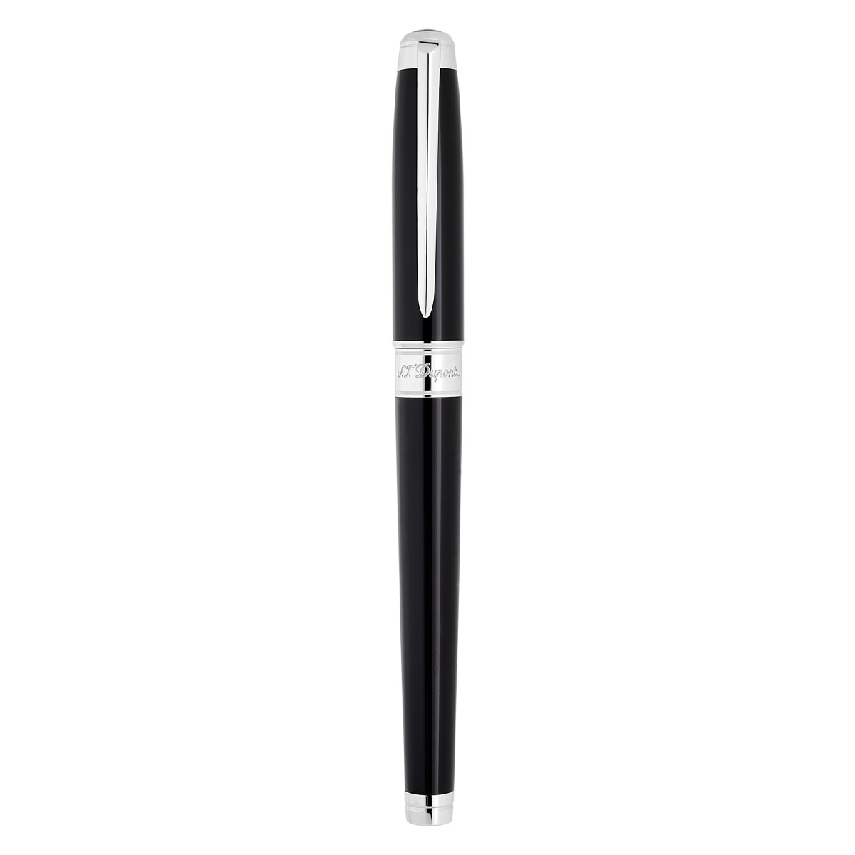 Перьевая ручка Eternity Line D 420220L Цвет Чёрный Отделка палладием и натуральным лаком | S.T. Dupont