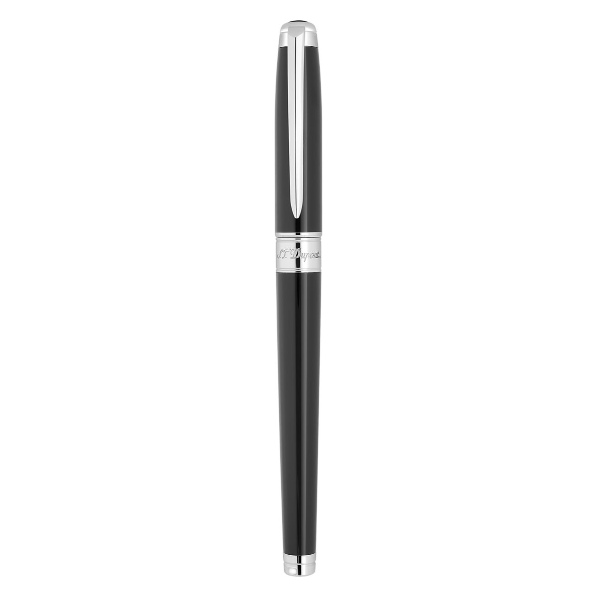 Перьевая ручка Eternity Line D 420220M Цвет Чёрный Отделка палладием и натуральным лаком | S.T. Dupont