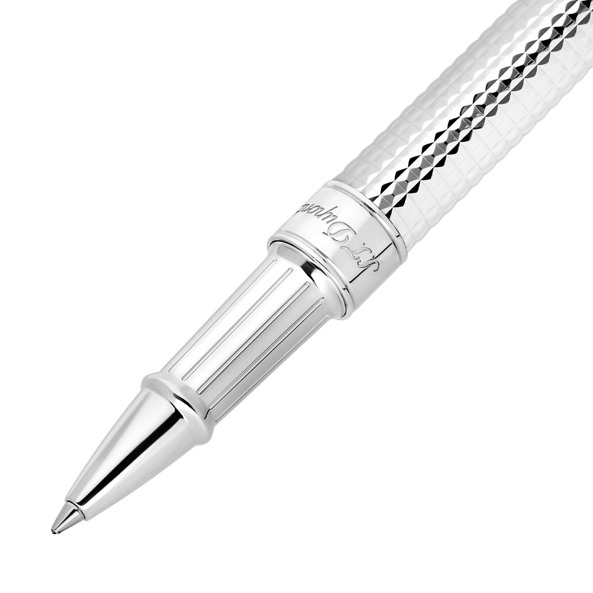 Ручка-роллер Eternity Line D 422014M Цвет Серебристый Отделка палладием | S.T. Dupont