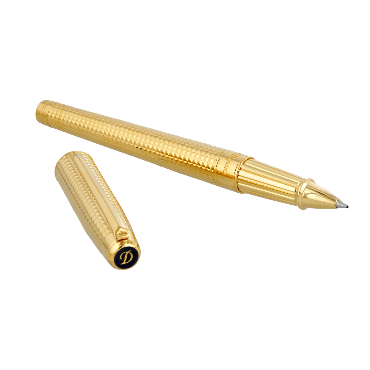 Ручка-роллер Eternity Line D 422015L Цвет Золотистый Отделка позолотой | S.T. Dupont