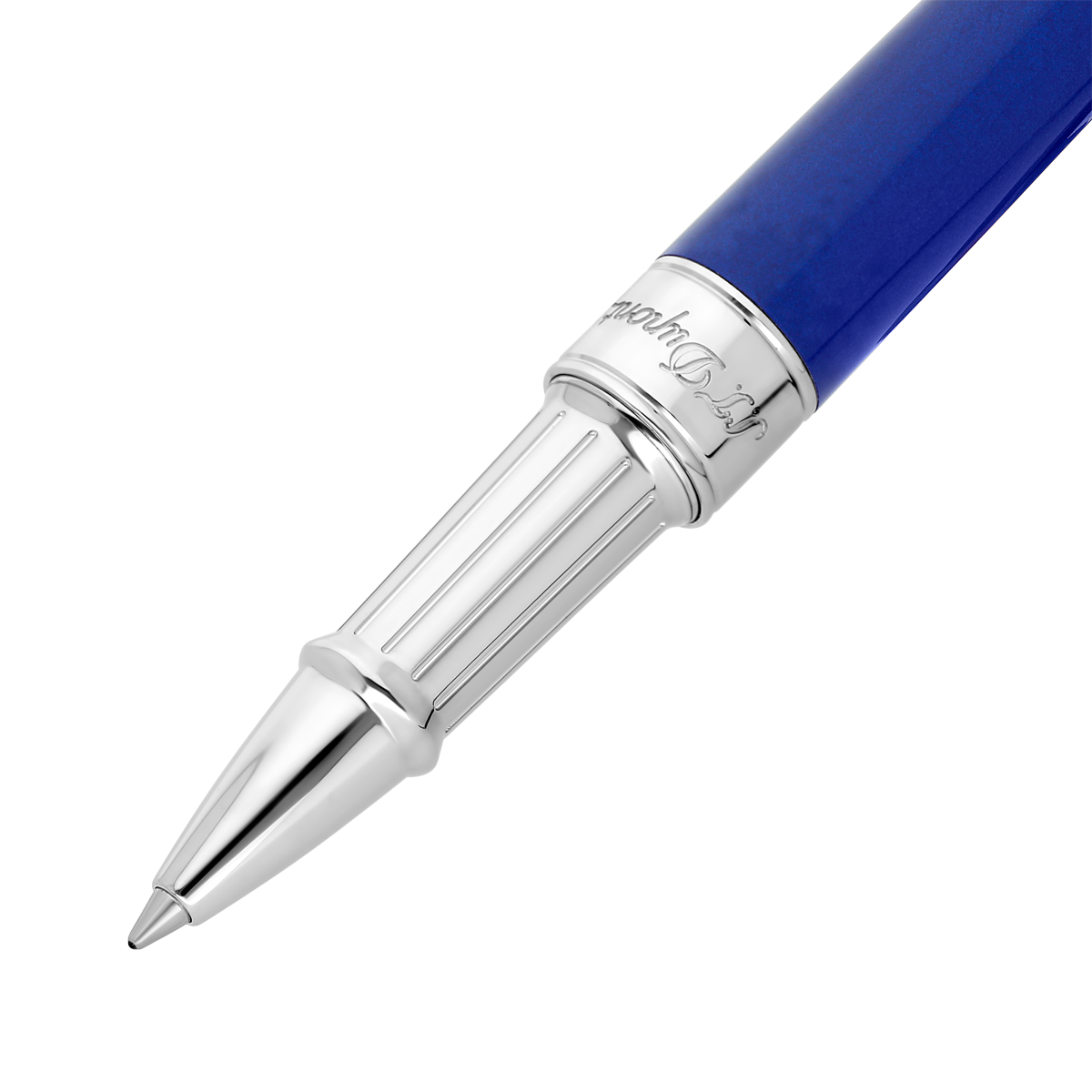 Ручка-роллер Eternity Line D 422016M Цвет Синий Покрытие палладием и натуральным лаком | S.T. Dupont