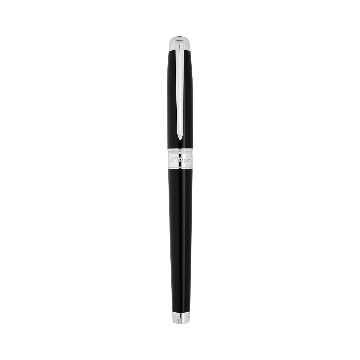 Ручка-роллер Eternity Line D 422220L Цвет Чёрный Отделка палладием и натуральным лаком | S.T. Dupont
