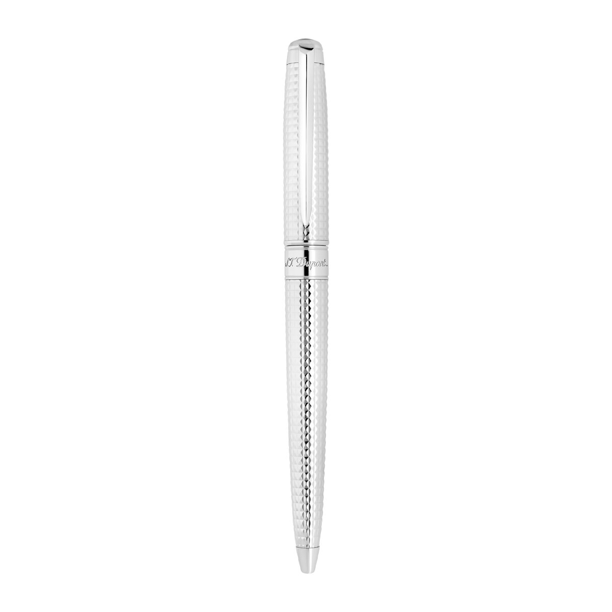 Шариковая ручка Eternity Line D 425014M Цвет Серебристый Отделка палладием и лаком | S.T. Dupont