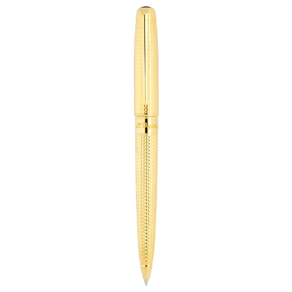 Шариковая ручка Eternity Line D 425015L Цвет Золотистый Отделка позолотой | S.T. Dupont