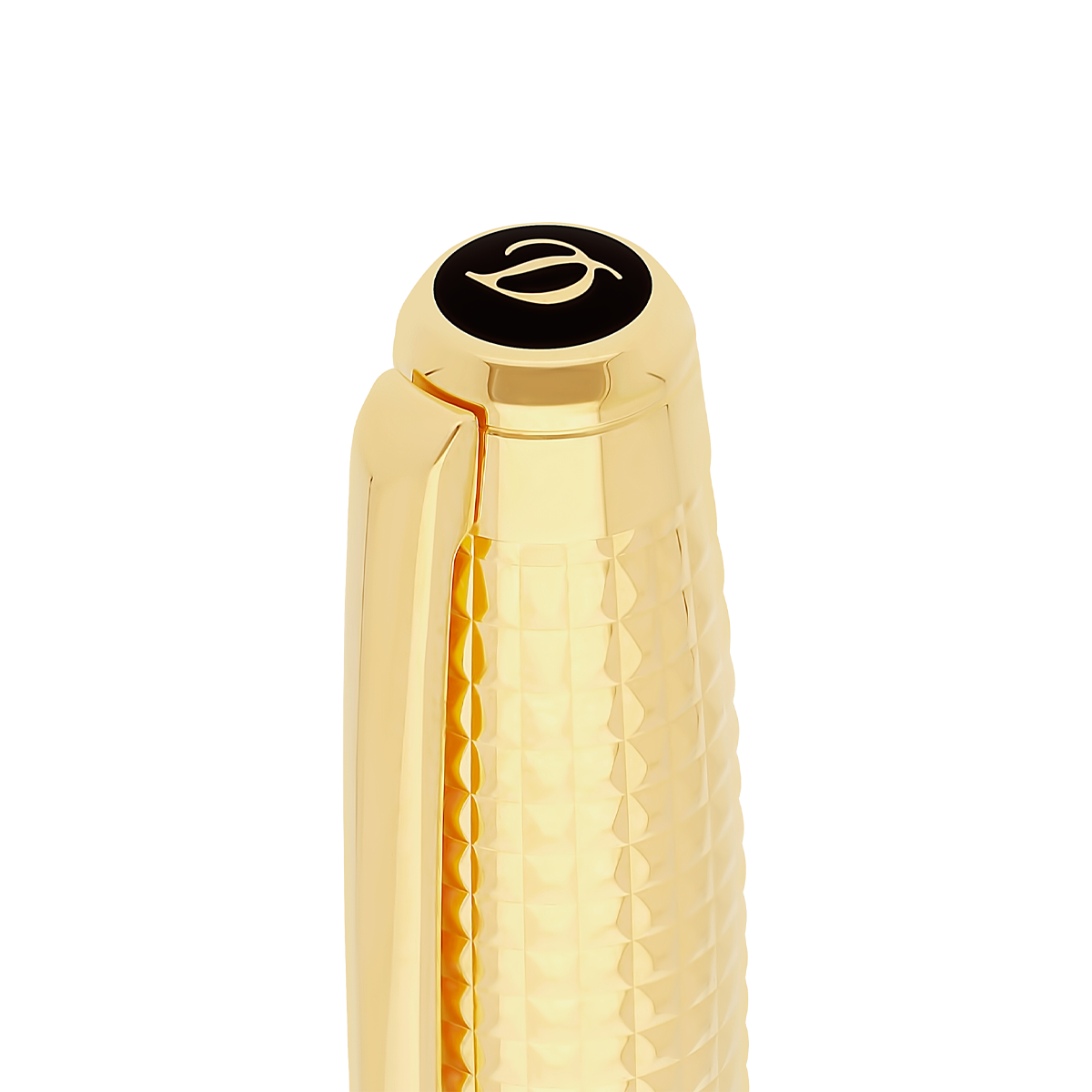 Шариковая ручка Eternity Line D 425015L Цвет Золотистый Отделка позолотой | S.T. Dupont