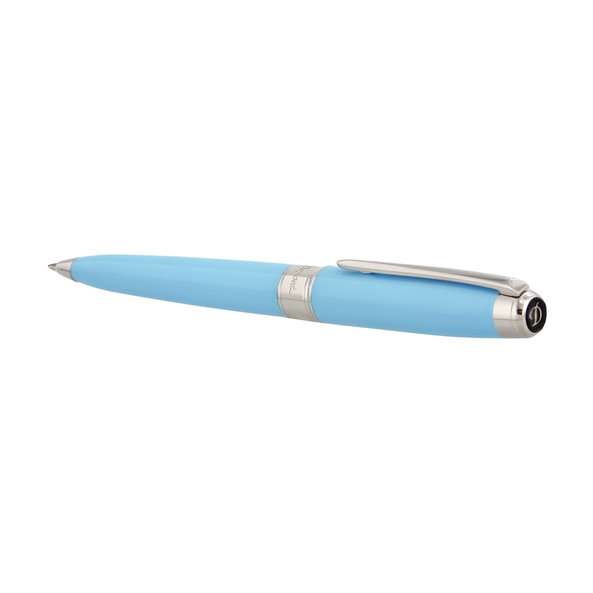 Шариковая ручка Eternity Line D 425017L Цвет Голубой Отделка палладием и натуральным лаком | S.T. Dupont