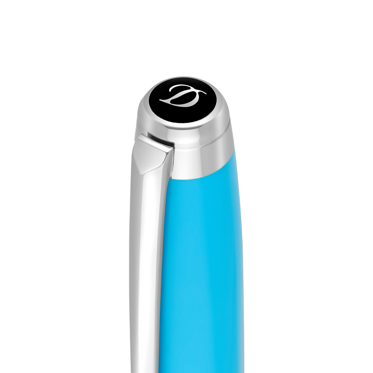 Шариковая ручка Eternity Line D 425017L Цвет Голубой Отделка палладием и натуральным лаком | S.T. Dupont