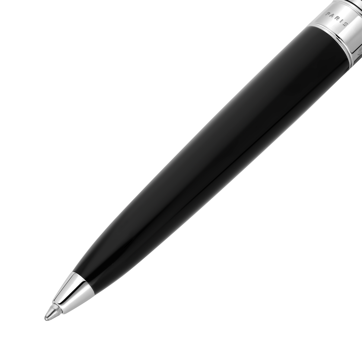 Шариковая ручка Eternity Line D 425220L Цвет Чёрный Отделка палладием и натуральным лаком | S.T. Dupont
