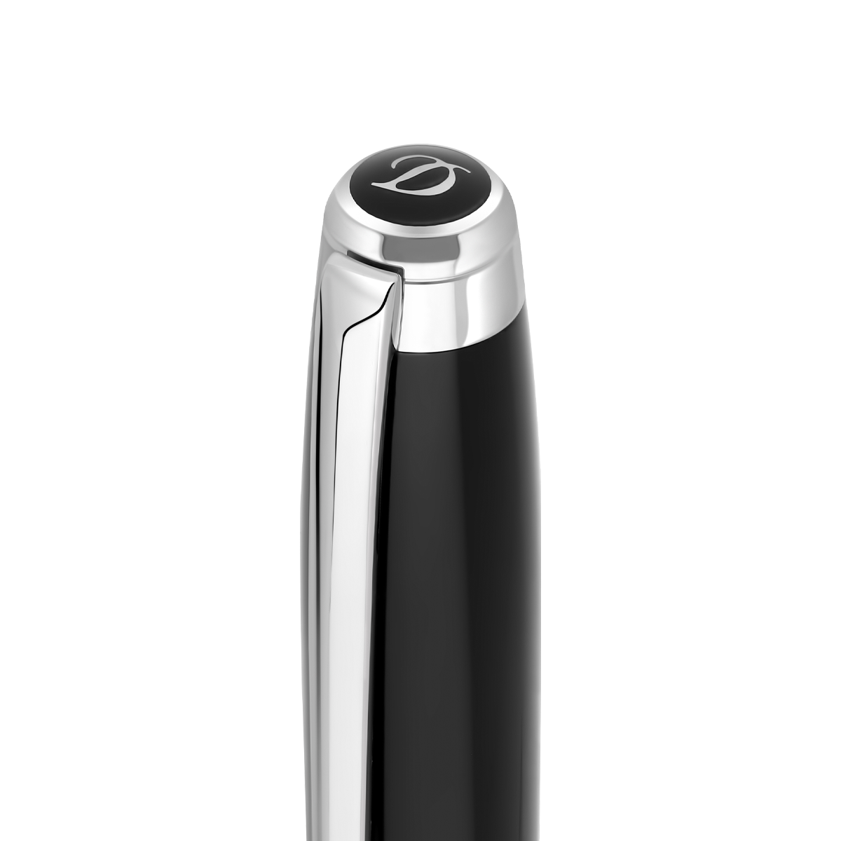 Шариковая ручка Eternity Line D 425220L Цвет Чёрный Отделка палладием и натуральным лаком | S.T. Dupont