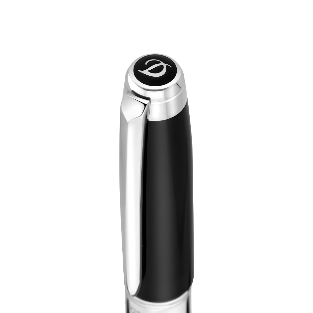 Шариковая ручка Eternity Line D 425220M Цвет Чёрный Отделка палладием и натуральным лаком | S.T. Dupont