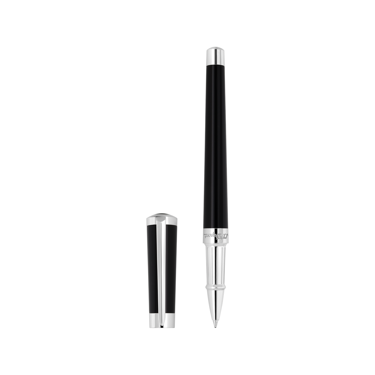 Ручка-роллер Liberte 462220G Цвет Чёрный Отделка палладием и натуральным лаком | S.T. Dupont