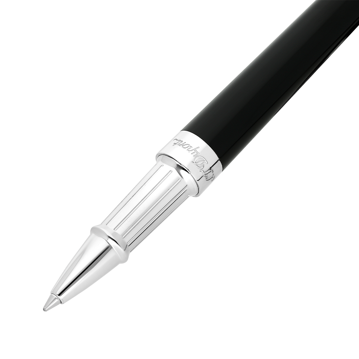 Ручка-роллер Liberte 462220G Цвет Чёрный Отделка палладием и натуральным лаком | S.T. Dupont