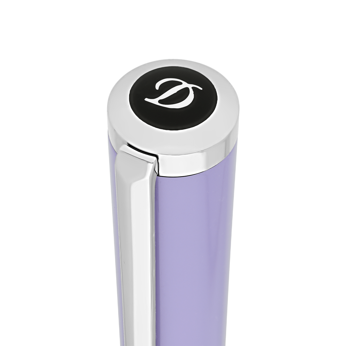 Шариковая ручка Liberte 465225G Цвет Фиолетовый Отделка палладием и натуральным лаком | S.T. Dupont