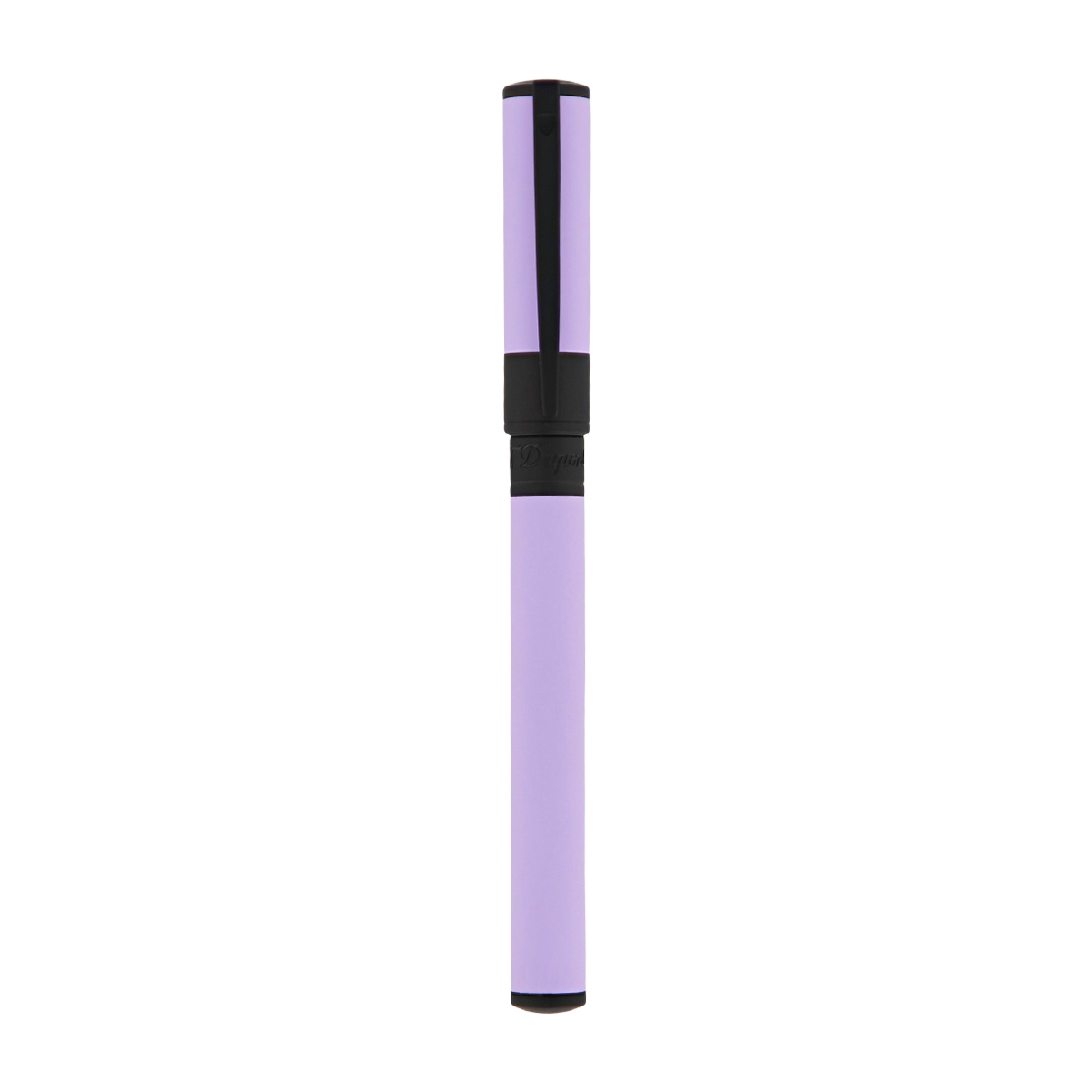 Ручка-роллер D-Initial 262001 Цвет Фиолетовый Матовый лак, PVD-покрытие | S.T. Dupont