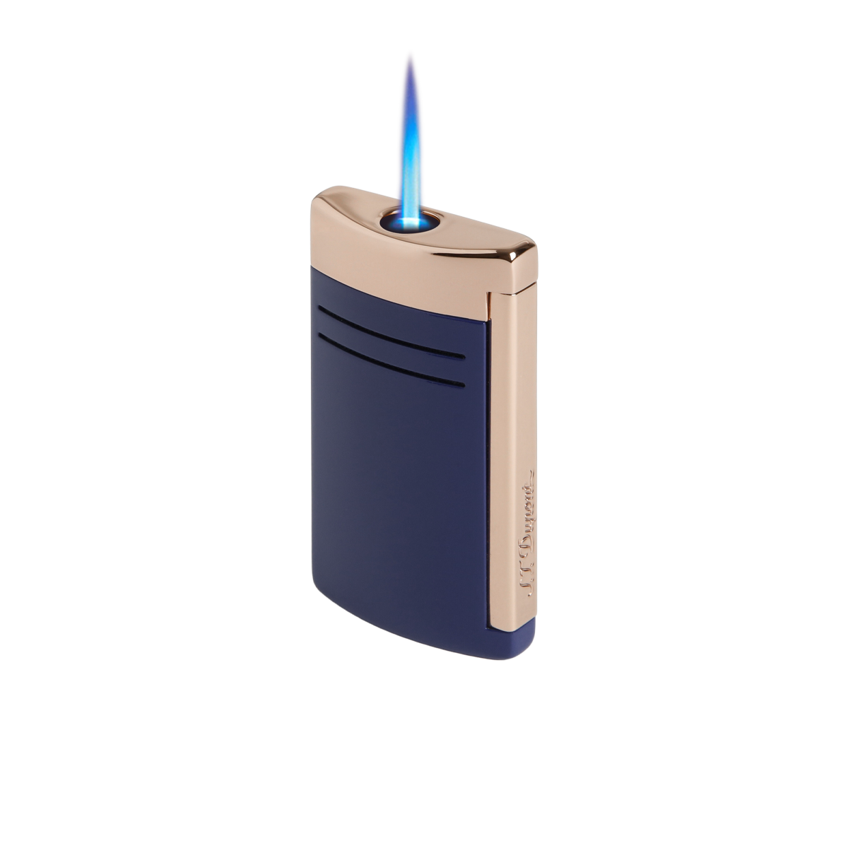 Зажигалка Maxijet 20173 Цвет Синий Отделка позолотой и лаком | S.T. Dupont
