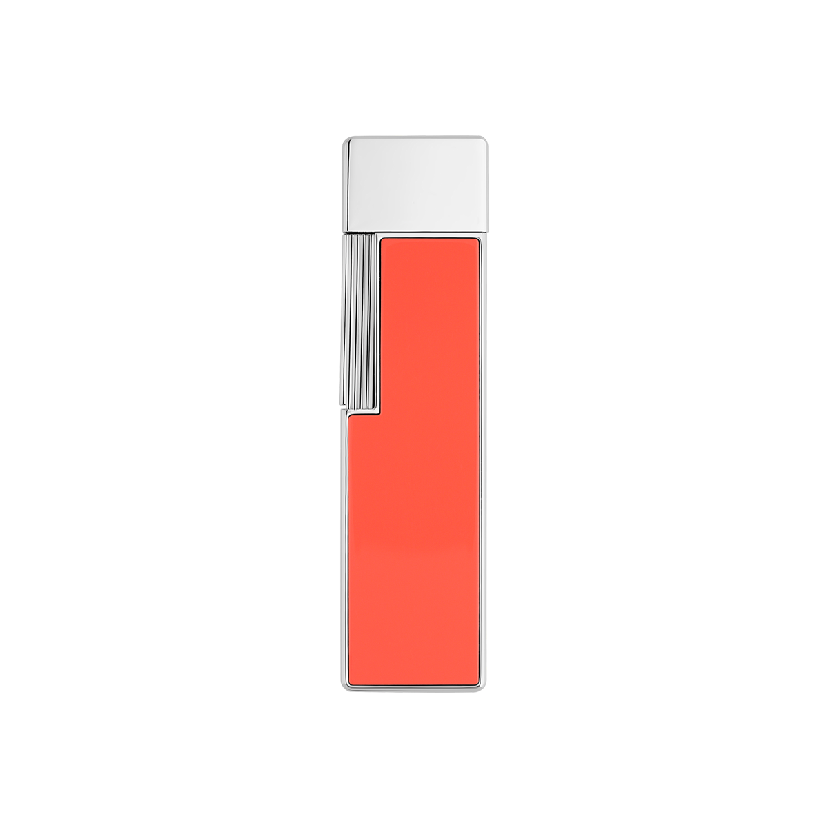 Зажигалка Twiggy 30011 Цвет Оранжевый Отделка хромом и современным лаком | S.T. Dupont