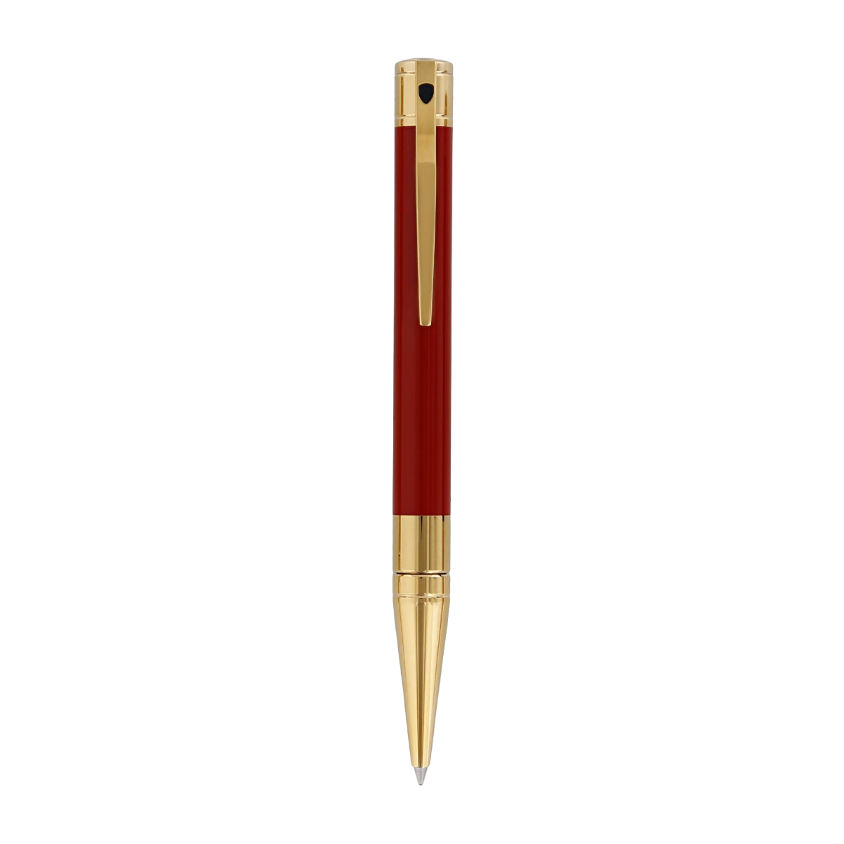 Шариковая ручка D-Initial 265028 Цвет Красный Отделка позолотой и лаком | S.T. Dupont