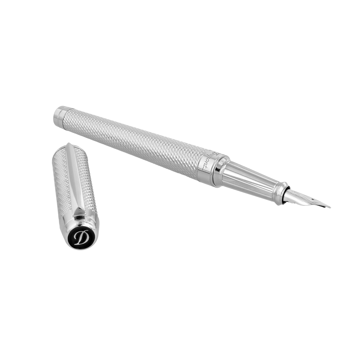 Перьевая ручка Eternity Line D 420008XL Цвет Серебристый Отделка палладием и лаком | S.T. Dupont