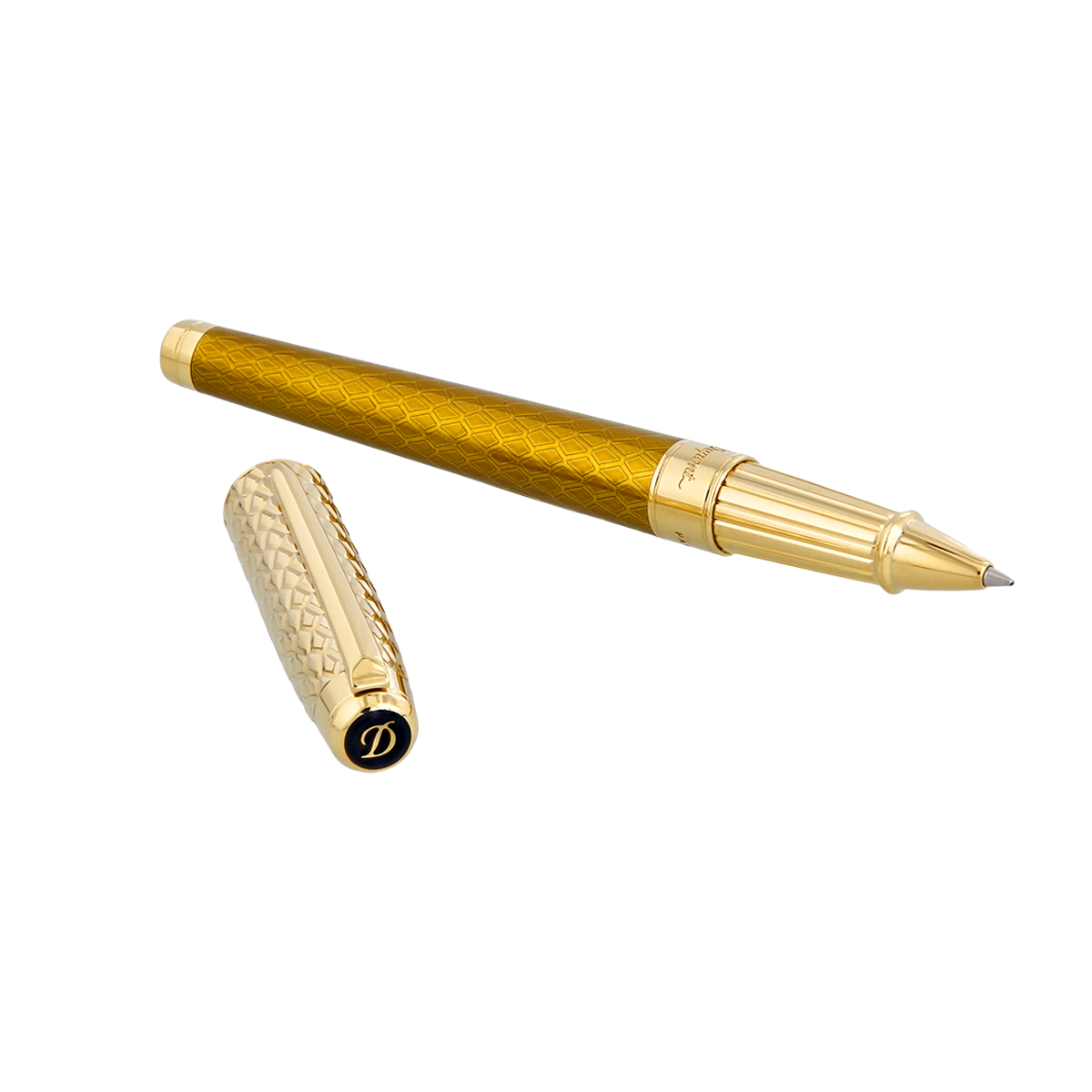 Ручка-роллер Eternity Line D 422029L Цвет Золотистый Отделка позолотой и лаком | S.T. Dupont