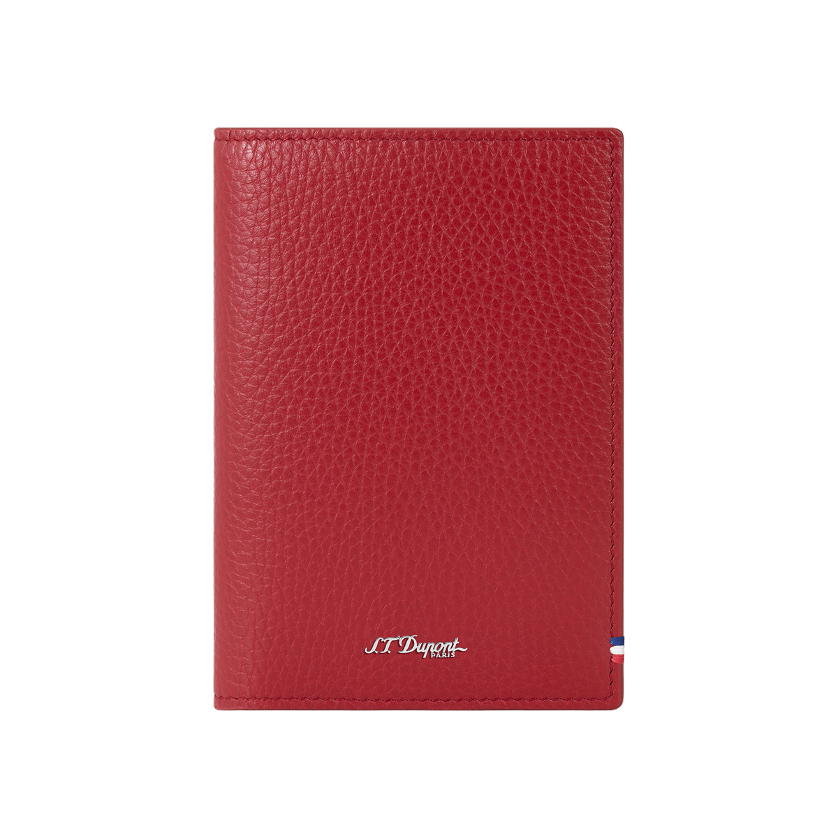 Обложка для паспорта Line D Capsule 197226 Цвет Красный Зернистая телячья кожа | S.T. Dupont