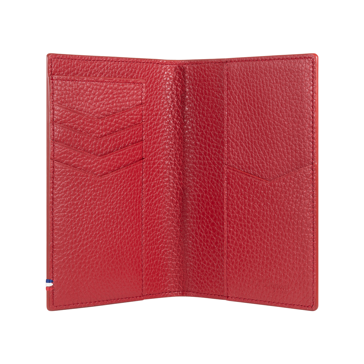 Обложка для паспорта Line D Capsule 197226 Цвет Красный Зернистая телячья кожа | S.T. Dupont
