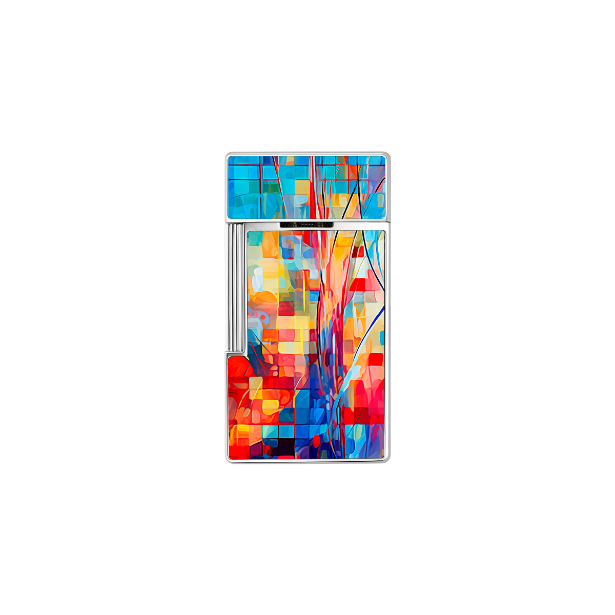 Зажигалка Graffity Biggy 25024 Цвет Многоцветный Отделка хромом и лаком | S.T. Dupont