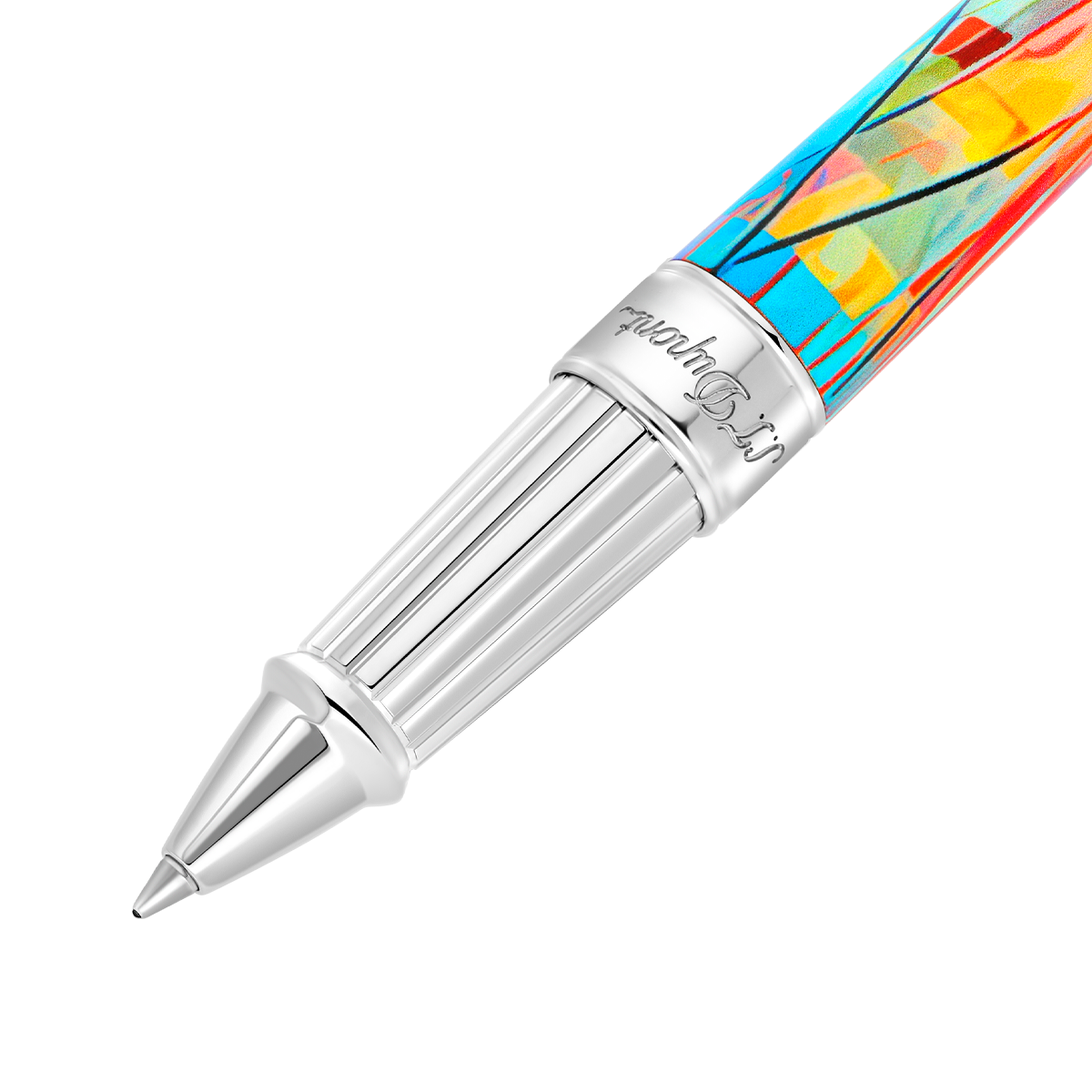 Ручка-роллер Graffity Line D 422024L Цвет Многоцветный Отделка палладием и лаком | S.T. Dupont