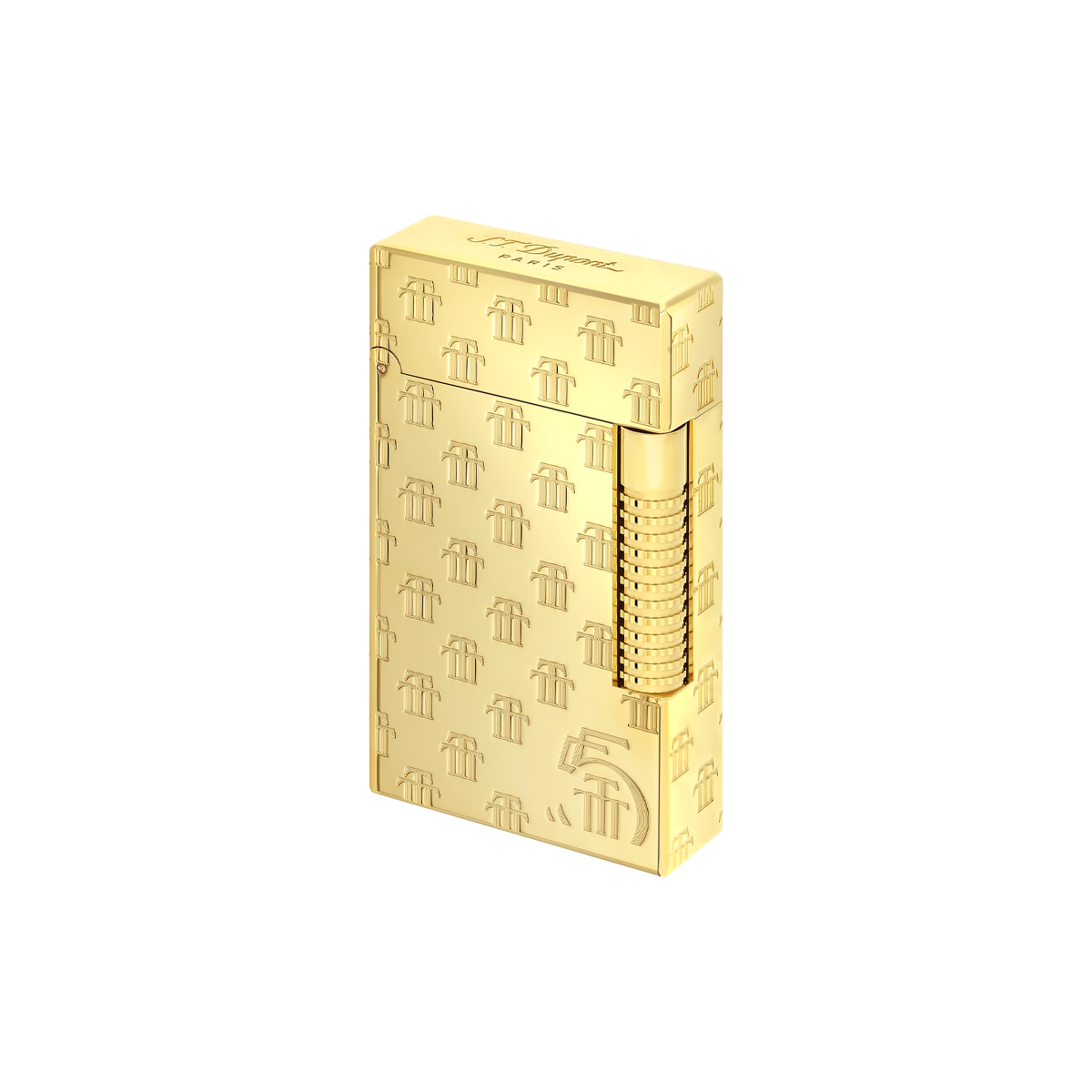Зажигалка Trinidad Le Grand S.T. Dupont C23077 Цвет Золотистый Отделка позолотой | S.T. Dupont