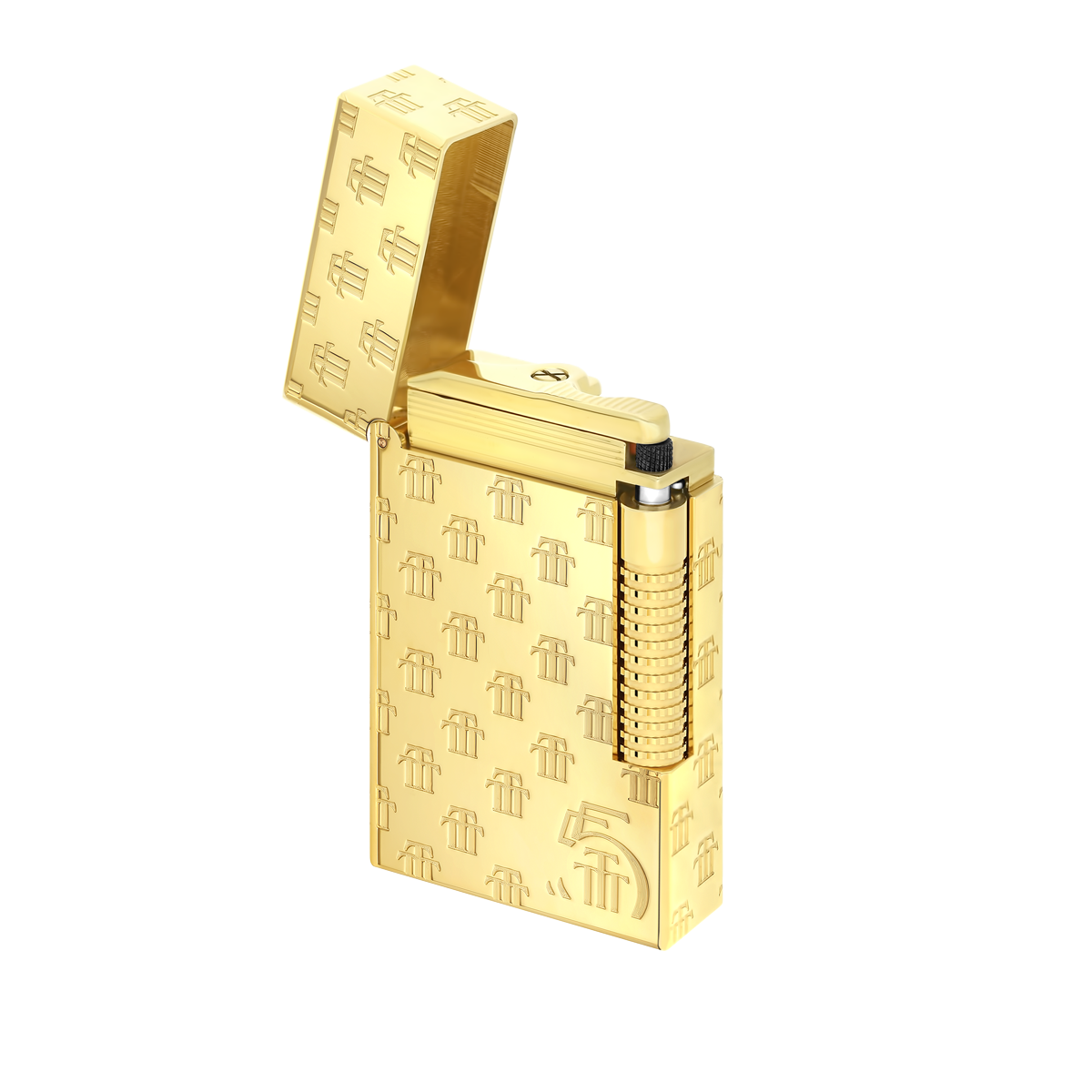 Зажигалка Trinidad Le Grand S.T. Dupont C23077 Цвет Золотистый Отделка позолотой | S.T. Dupont