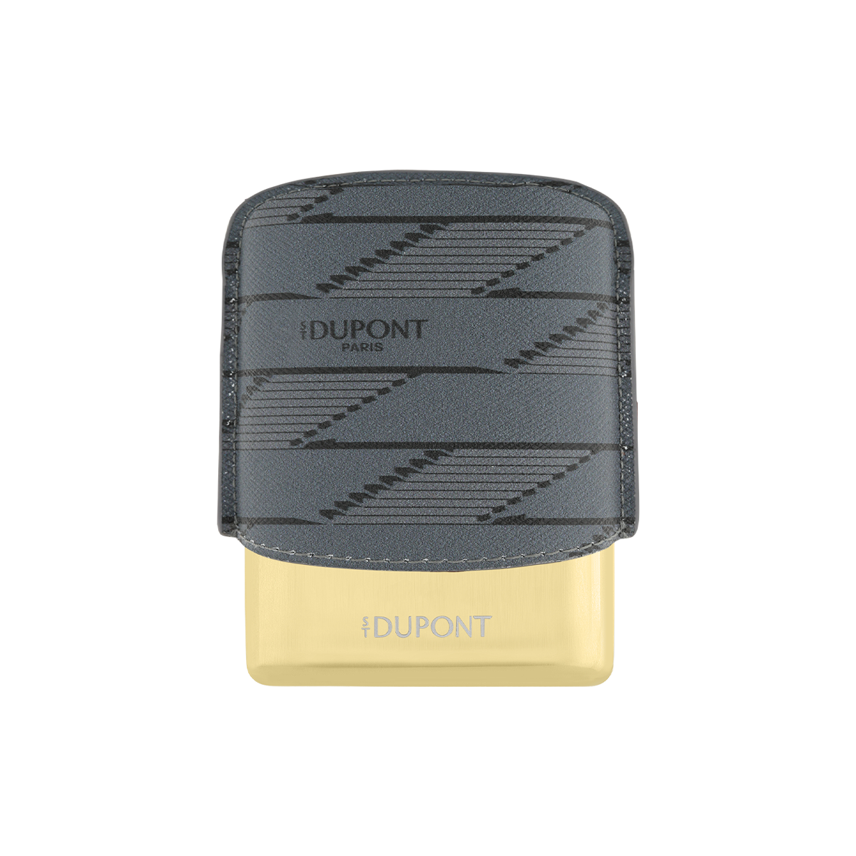 Чехол для сигарет или сигарилл Monogram 1872 Cigar Universe 183179 Цвет Серый Золотистый металл, канва с узором | S.T. Dupont