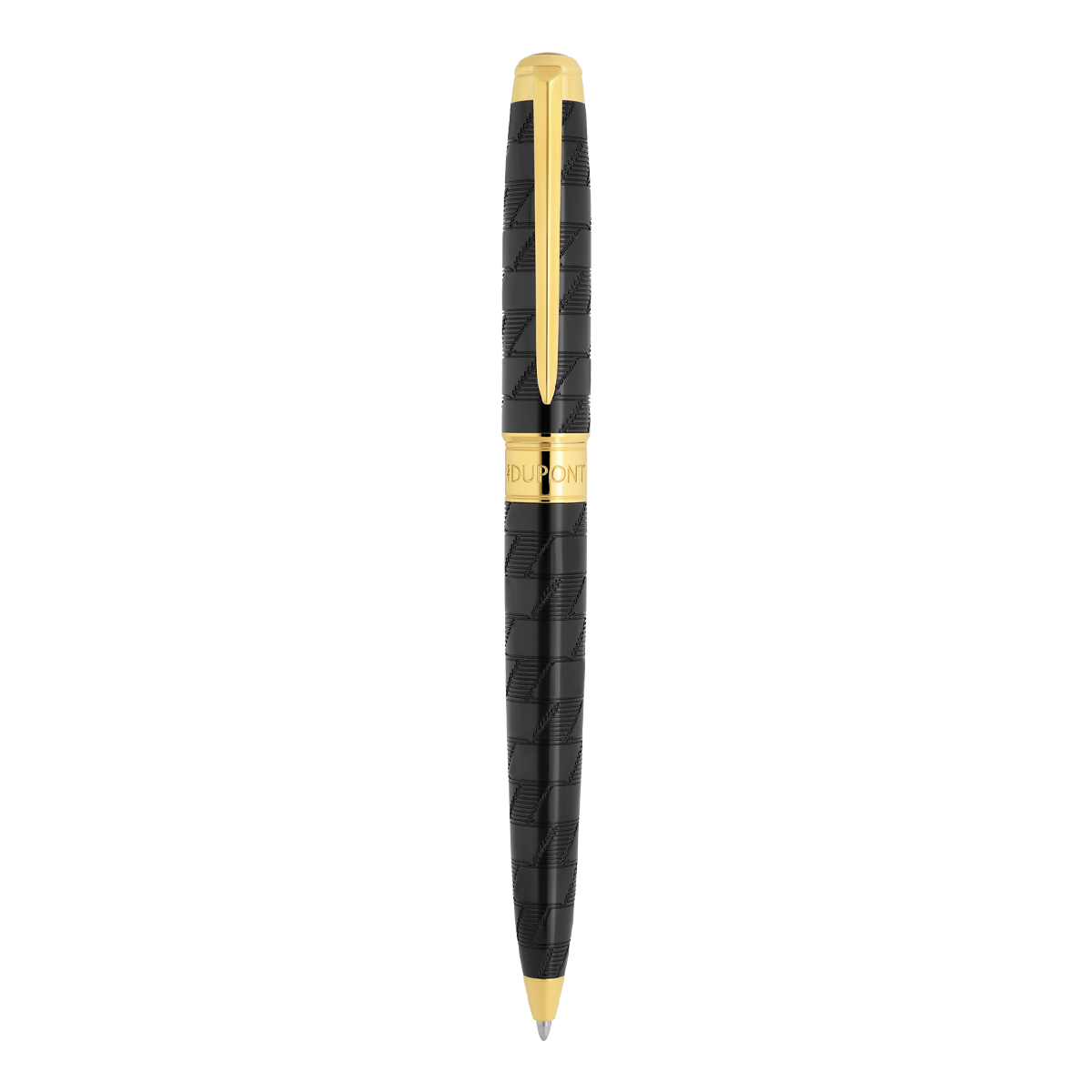 Шариковая ручка Line D 425023L Цвет Чёрный Шариковая ручка, позолота, PVD покрытие | S.T. Dupont