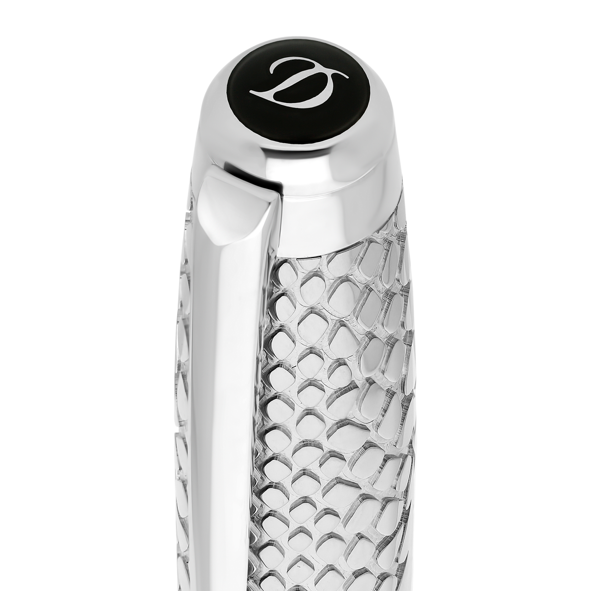 Перьевая ручка Line D 420079L Цвет Чёрный Отделка палладием и натуральным лаком | S.T. Dupont