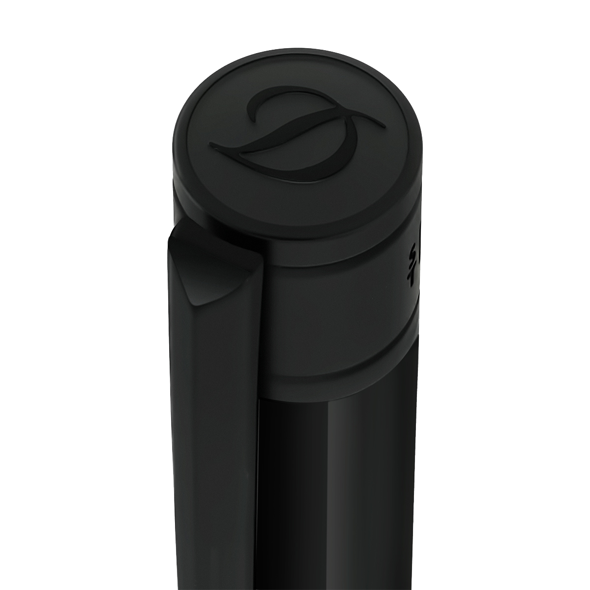 Шариковая ручка D-Initial 275115 Цвет Чёрный Глянцевый лак, матовое PVD-покрытие | S.T. Dupont