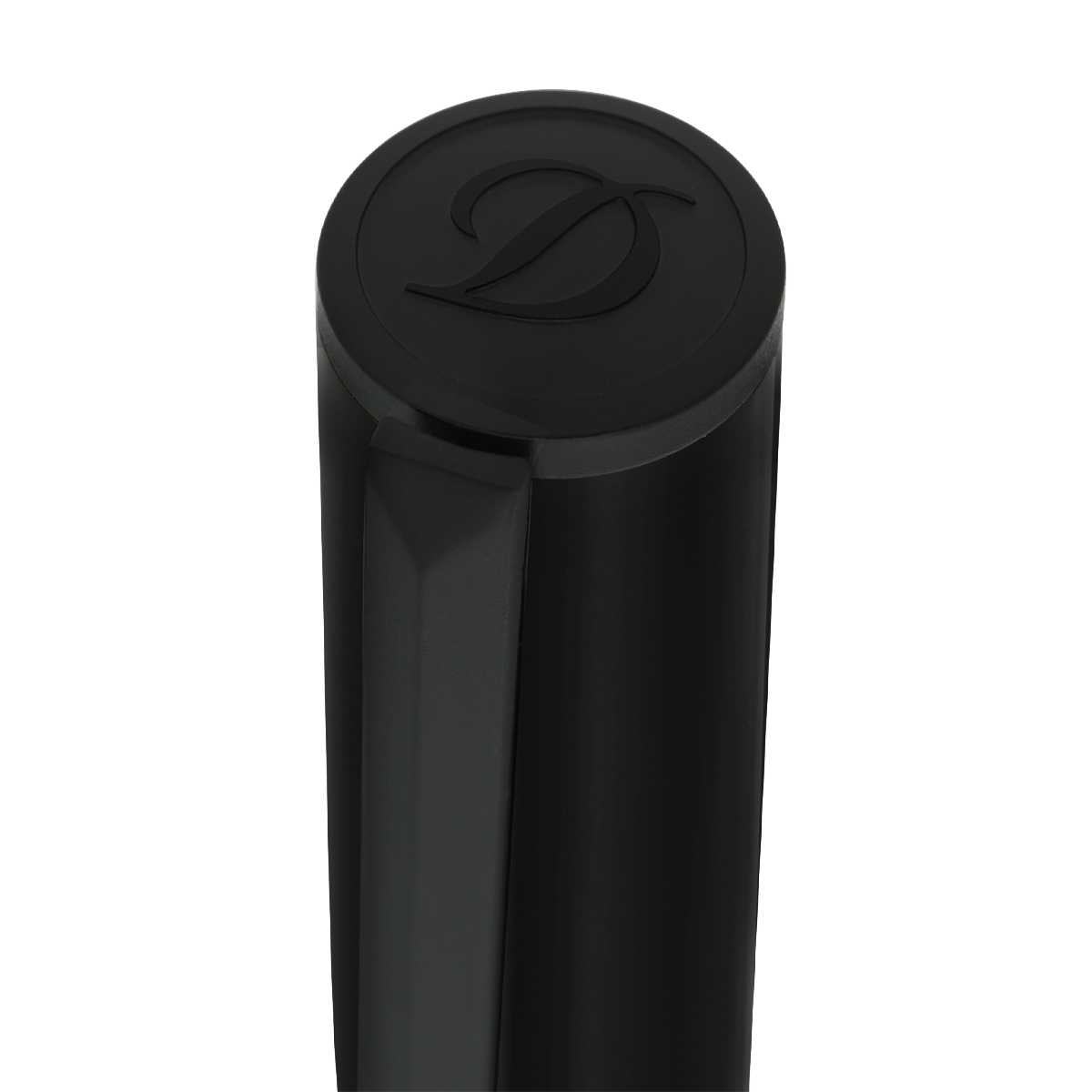 Ручка-роллер D-Initial 272216 Цвет Чёрный Глянцевый лак, матовое PVD-покрытие | S.T. Dupont