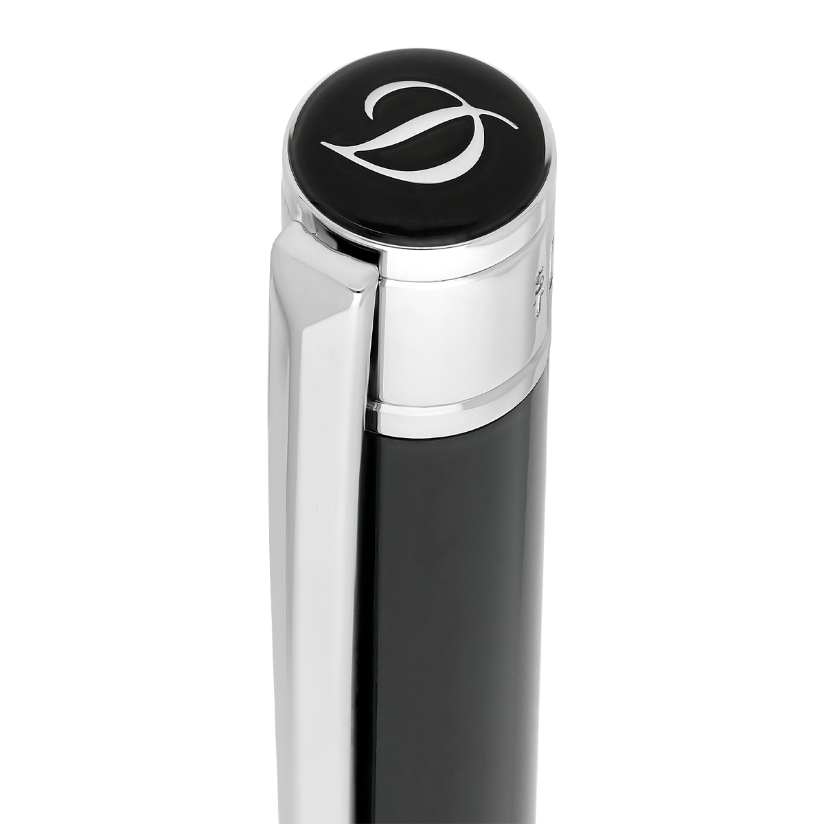 Шариковая ручка Fender 275175 Цвет Чёрный Отделка хромом и лаком | S.T. Dupont