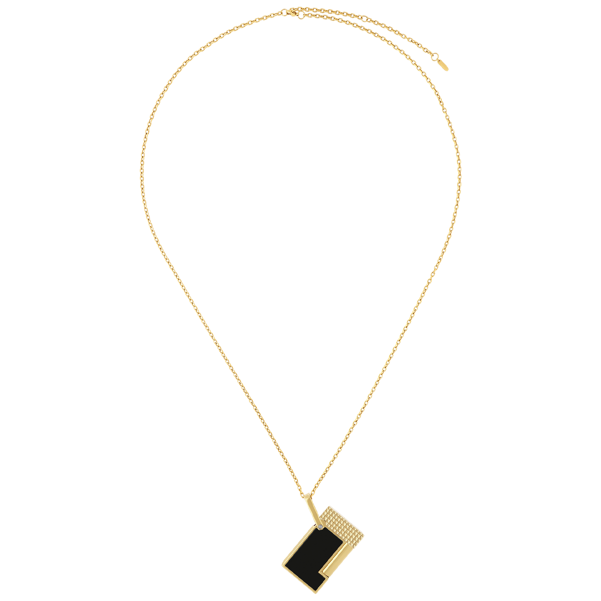 Зажигалка Classic K27077CH Цвет Чёрный Отделка позолотой и лаком | S.T. Dupont