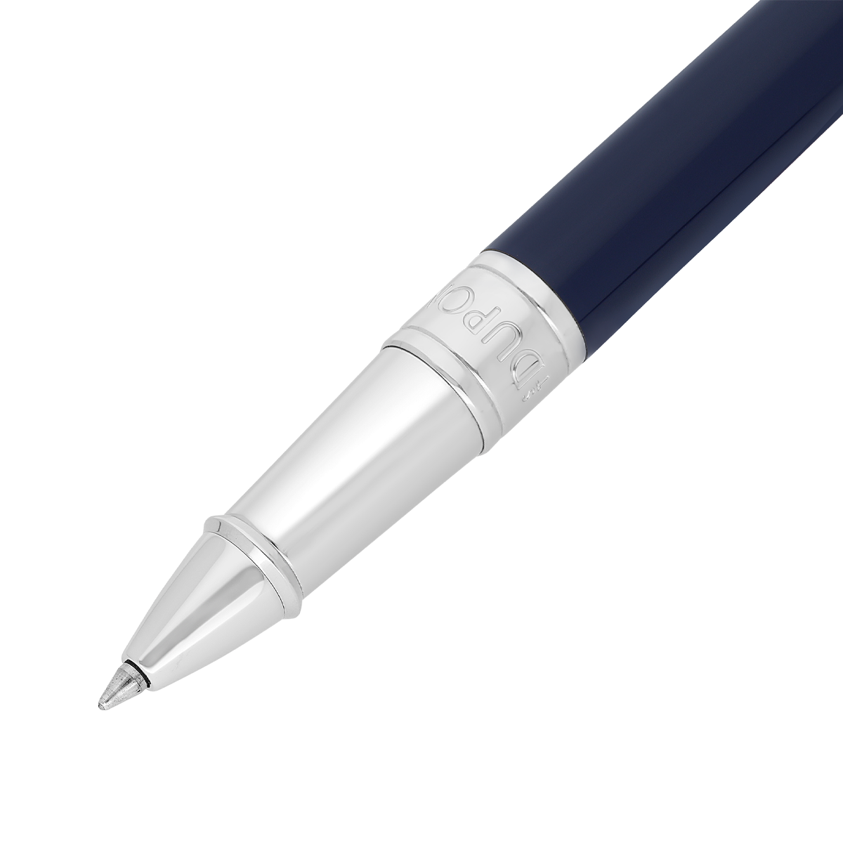 Ручка-роллер D-Initial 272205 Цвет Синий Отделка хромом и современным лаком | S.T. Dupont