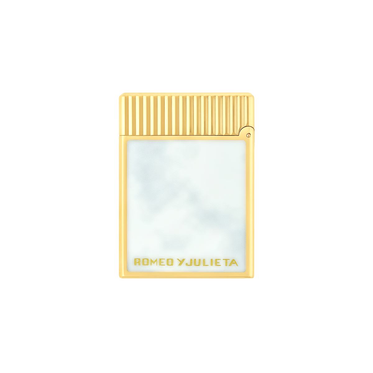 Зажигалка Romeo y Julieta Ligne 1 C14050CL Цвет Белый Отделка позолотой и лаком | S.T. Dupont