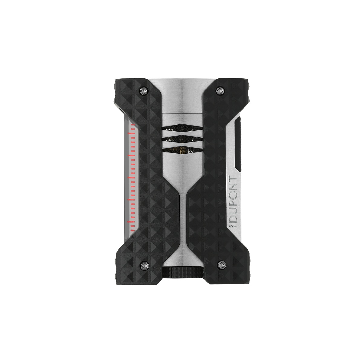 Зажигалка Defi Extreme W21324 Цвет Серебристый Отделка хромом, бампер с гильоше | S.T. Dupont