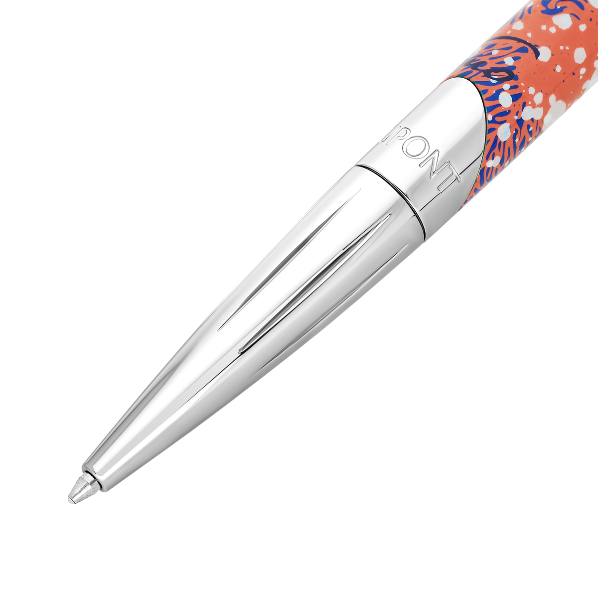 Шариковая ручка Vanikoro 20,000 Leagues Under The Sea 405053 Цвет Синий Отделка хромом и лаком | S.T. Dupont