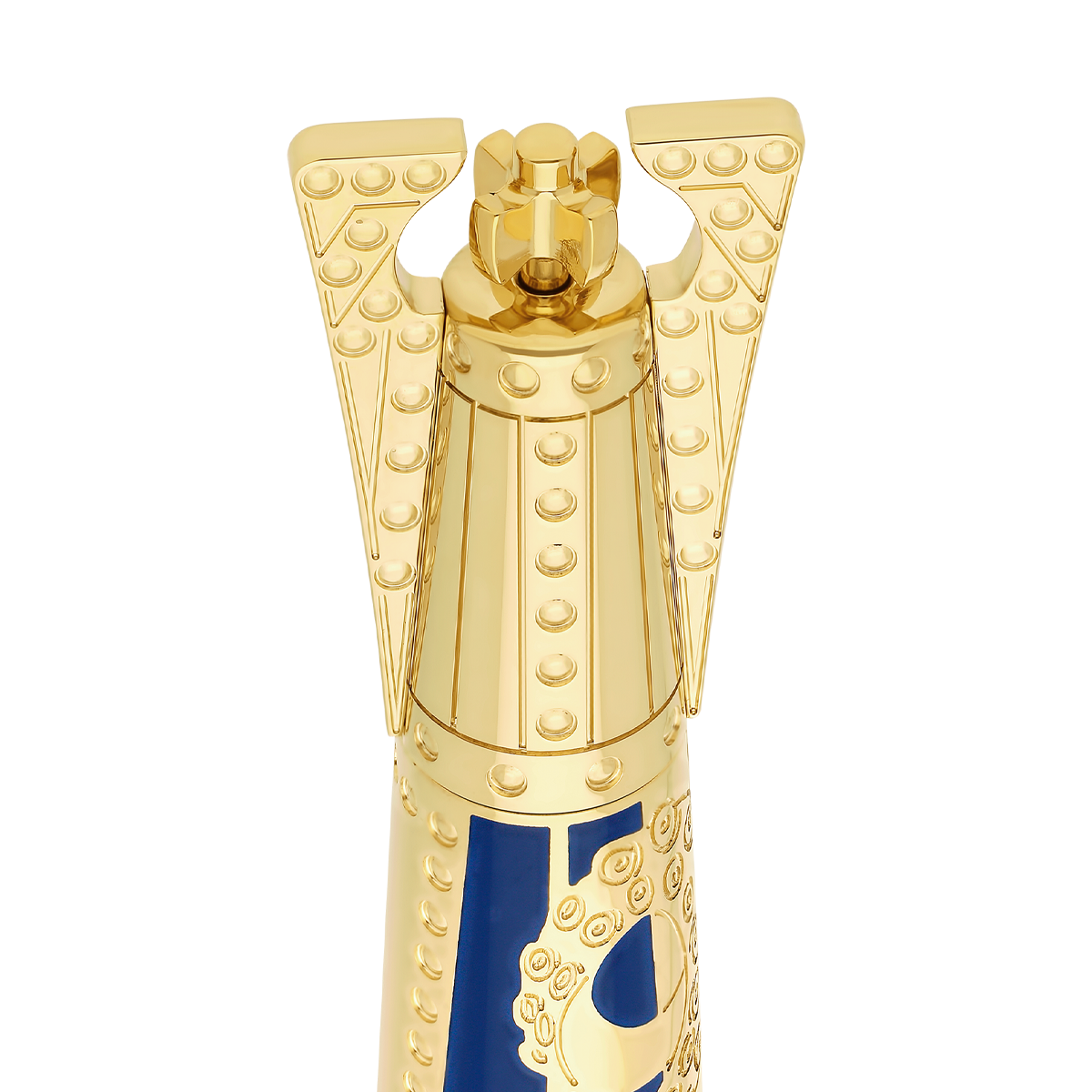 Ручка (перьевая/роллер) Mobilis in Mobile 20,000 Leagues Under The Sea 420050XL Цвет Голубой Отделка позолотой и лаком | S.T. Dupont