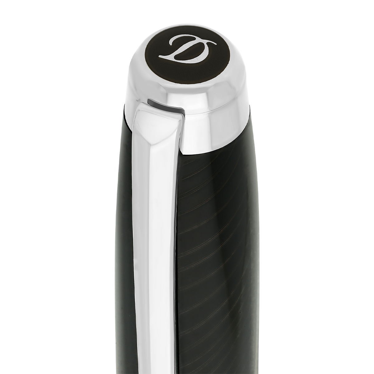 Ручка-роллер Horse Line D 422088L Цвет Чёрный Отделка палладием и натуральным лаком | S.T. Dupont