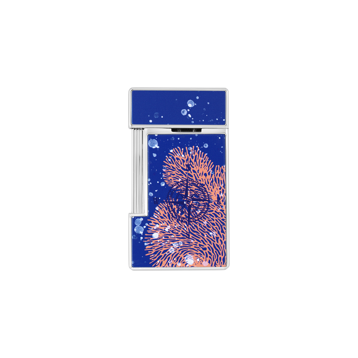 Зажигалка Vanikoro 20,000 Leagues Under The Sea 28053 Цвет Синий Отделка хромом и лаком | S.T. Dupont