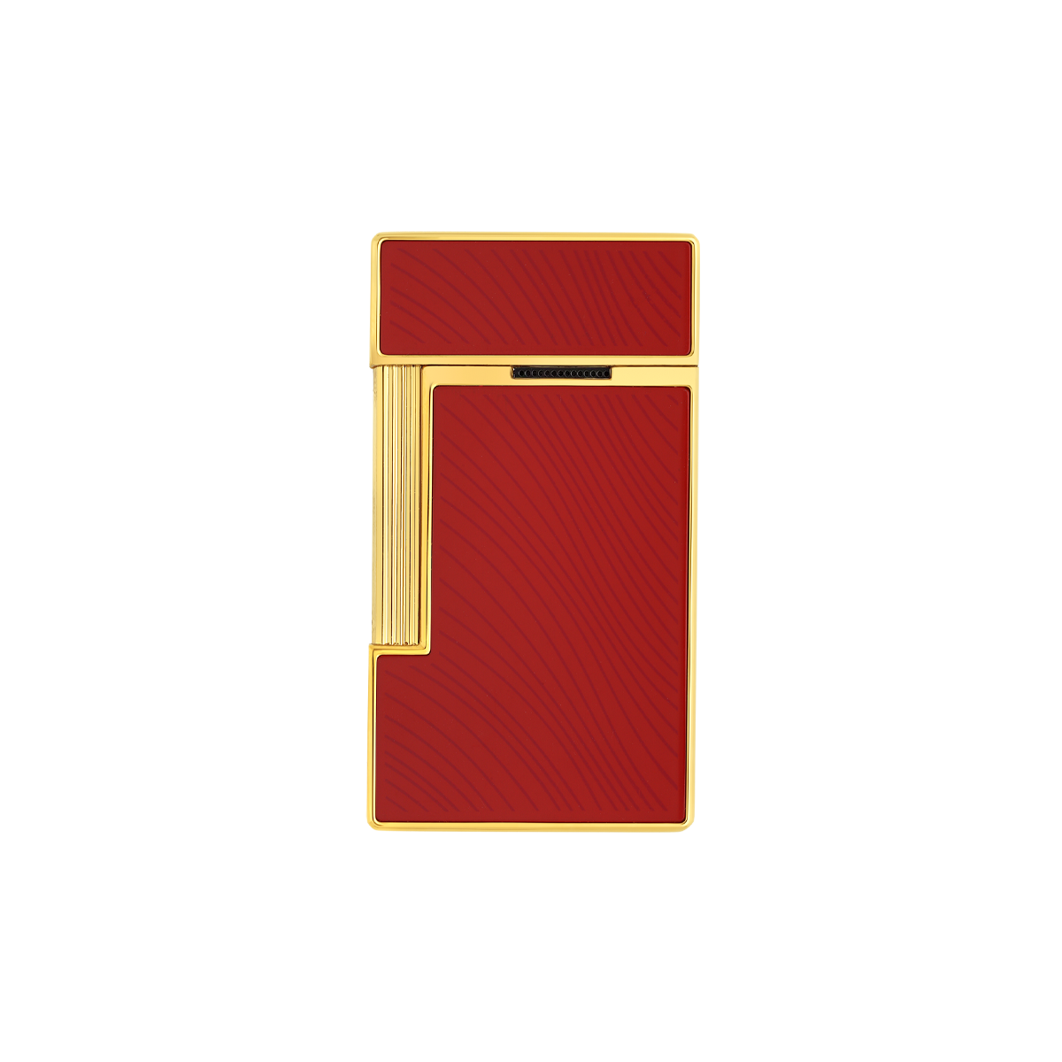 Зажигалка Slimmy 28080 Цвет Красный Отделка позолотой и лаком | S.T. Dupont